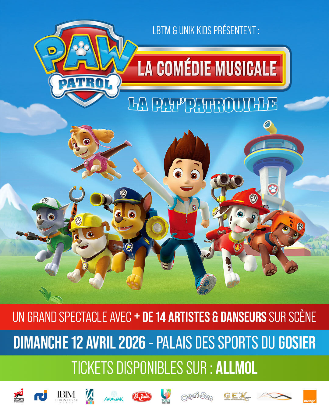 16h - LA PAT'PATROUILLE - LA COMÉDIE MUSICALE